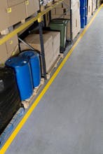 PermaStripe Smooth vloertape  -  Zwart  -  30 m (rol) x 50, Verzenden