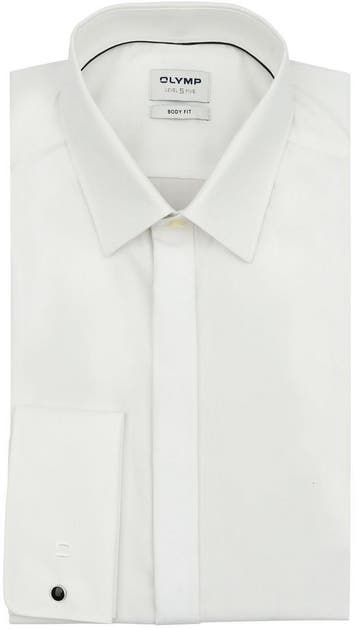OLYMP Smoking Overhemd Level 5 Ecru maat 38 Heren, Kleding | Heren, Overhemden, Verzenden, Nieuw, OLYMP