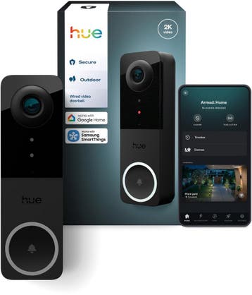 Hue Secure bedrade videodeurbel 2K-video en, Ophalen of Verzenden, Nieuw