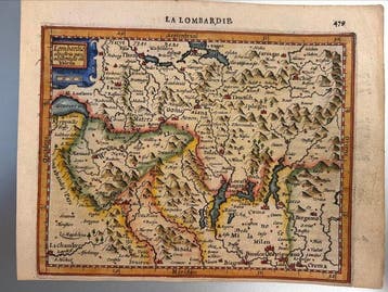 Italië - Lombardije; Gerard Mercator / Jodocus Hondius -, Nieuw