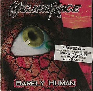 cd - Meliah Rage - Barely Human, Verzenden, Zo goed als nieuw