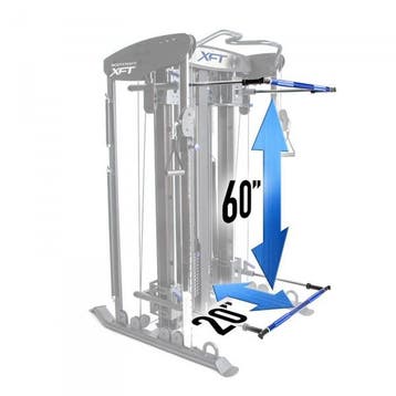 Bodycraft XFT Functional Trainer 67,5 kg, Sport en Fitness, Verzenden, Nieuw