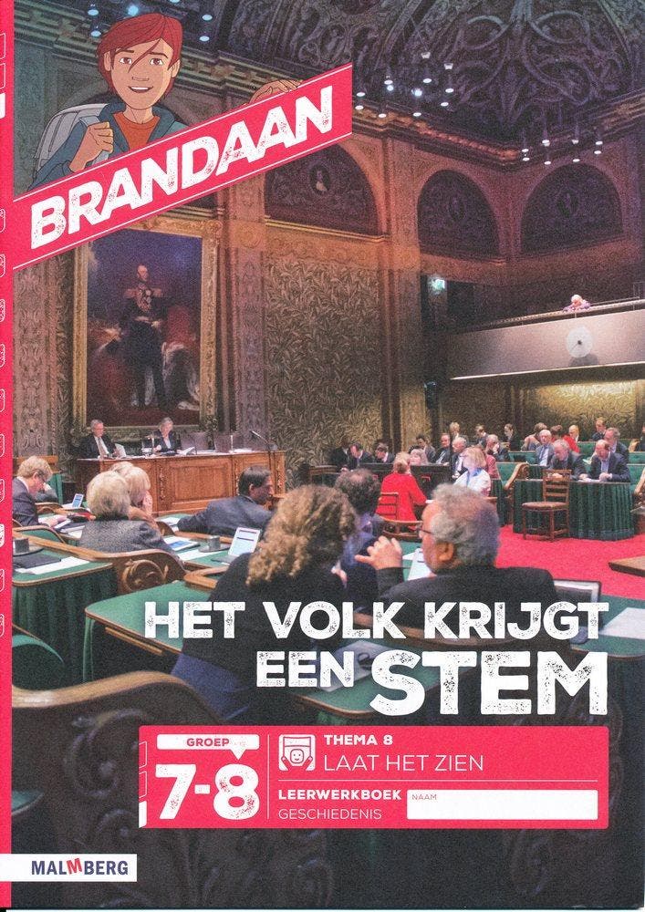 Brandaan versie 2 Leerwerkboek thema 8 groep 7-8 (per stuk), Boeken, Schoolboeken, Nieuw, Verzenden