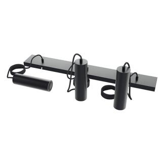 Pendel | Calex (3x GU10, Aluminium, Verstelbaar, Zwart), Verzenden, Nieuw