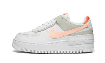 Nike Air Force 1 Low Shadow White Bright Mango (Womens), Nieuw