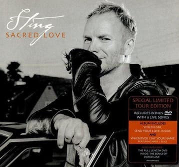 Sting - Sacred Love CD (inclusief bonus-DVD), Cd's en Dvd's, Verzenden, Nieuw in verpakking