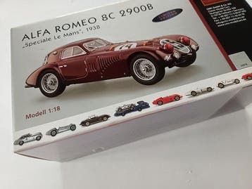 CMC 1:18 - Model sportwagen - Alfa Romeo 8c aereodinamica, Nieuw