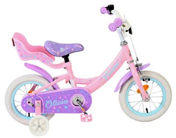 Volare Olivia Kinderfiets - Meisjes - 12 inch - Roze, Fietsen en Brommers, Fietsen | Meisjes, Verzenden, Nieuw, 14 inch of minder