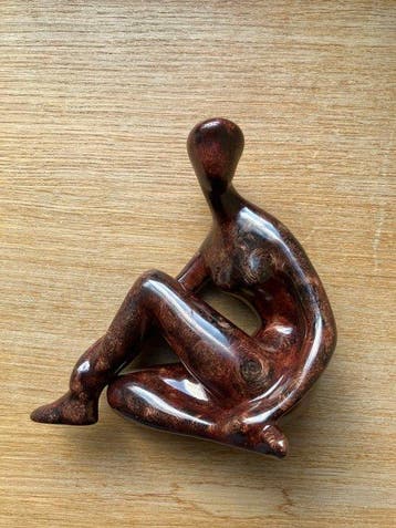Royal Dux Porzellan-Manufaktur - Beeldje - Zittend abstract