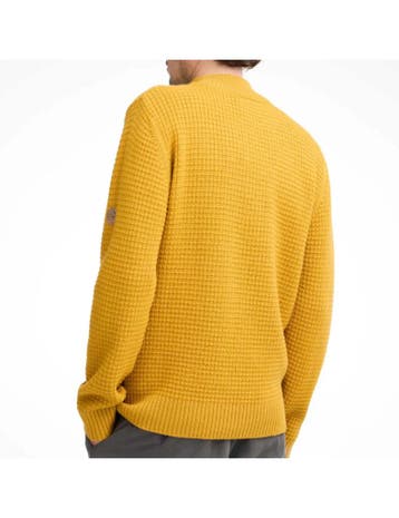 Ivanhoe trui Moritz half zip Autumn Blaze - 100% wol - Geel, Verzenden, Nieuw, Geel