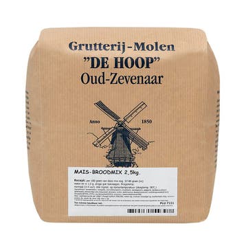 Molen de Hoop Maisbrood Mix 2,5kg, Verzenden, Nieuw