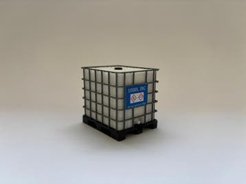 IBC/vloeistof container schaal 1:32, Ophalen of Verzenden, Nieuw, Groter dan 1:35, Diorama