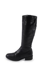 Nelson Laarzen in maat 38 Zwart, Kleding | Dames, Schoenen, Hoge laarzen, Verzenden, Zwart, Zo goed als nieuw