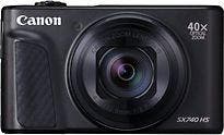 Canon PowerShot SX740 HS zwart, Verzenden, Zo goed als nieuw, Sony