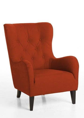 Fauteuil James - fauteuils - Oranje, Nieuw, Stof