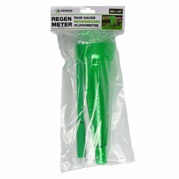 Benson Regenmeter - Liter en mm Aanduiding - Groen - Incl..., Ophalen of Verzenden, Nieuw