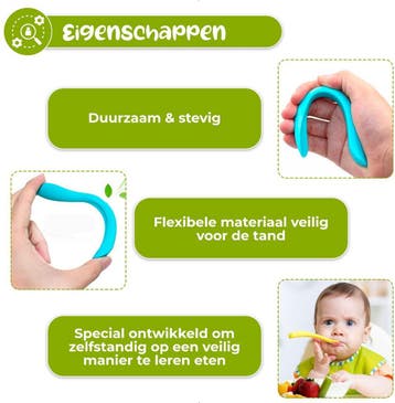 HI NATURE™ Babyvoeding bewaarbakjes set - Baby bakjes met 4, Ophalen of Verzenden, Nieuw