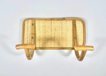 Kapstok - Bamboe, rattan, Hout - Franse Rivièra-stijl