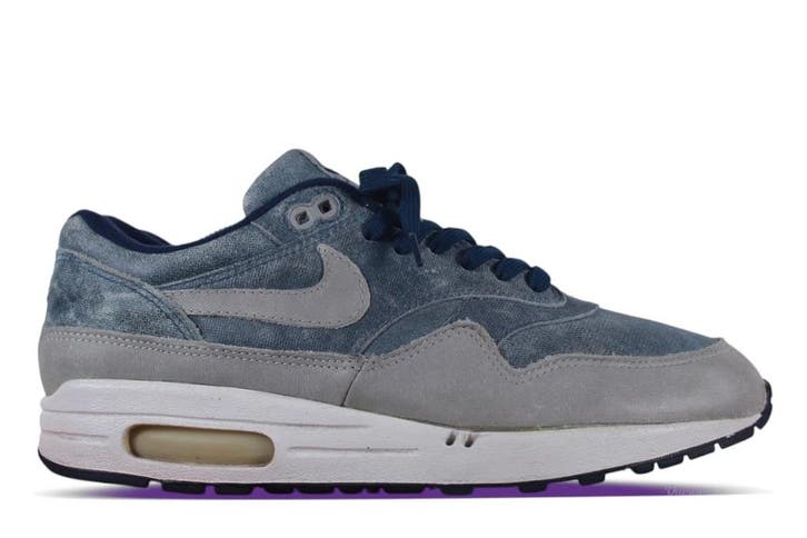 Nike Air Max 1 LTD Dirty Denim (2003) • 45, Kleding | Heren, Schoenen, Sneakers of Gympen, Ophalen of Verzenden