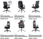 Opzoek naar een ergonomische Bureaustoel? Retourkoop.nl, Zwart, Ophalen of Verzenden, Bureaustoel, Ergonomisch