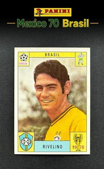 Panini - FIFA World Cup Mexico 70 - Brasil - Rivelino -, Nieuw