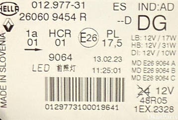 Renault Captur Facelift LED linker koplamp links 260609454R, Auto-onderdelen, Ophalen, Gebruikt