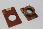 Sanderson dos placas porta objetivos Ateliercamera (Zonder, Audio, Tv en Foto, Fotocamera's Analoog, Nieuw