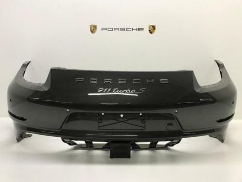 Porsche 991 Turbo S (MK I) Originele achterbumper bekleding, Auto-onderdelen, Carrosserie en Plaatwerk, Gebruikt, Bumper