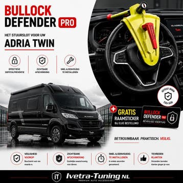 Stuurslot Adria Twin | Beveiliging Adria Twin, Caravans en Kamperen, Ophalen of Verzenden, Nieuw