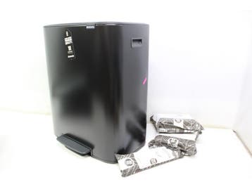 Brabantia Bo Prullenbak - 60 liter - 80 Vuilniszakken - Matt, Verzenden, Zo goed als nieuw