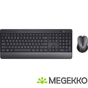 Trust Trezo Comfort Draadloos Toetsenbord en Muis AZERTY, Computers en Software, Verzenden, Nieuw, Trust