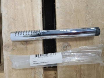 Staafdouche 20 cm chroom abs (B), Ophalen of Verzenden, Nieuw, Chroom, Douche