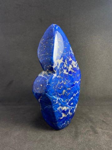 Lapis Lzuli Vrije vorm - Hoogte: 13.5 cm - Breedte: 8 cm-, Nieuw