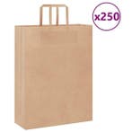 Draagtassen Papier 250st | 34% Korting | Goedkope Deal, Ophalen of Verzenden, Zo goed als nieuw, Cadeautasje