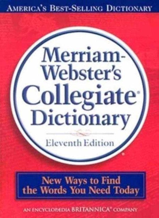 Merriam-Websters Collegiate Dictionary, Eleventh Edition, Boeken, Taal | Engels, Gelezen, Verzenden