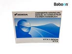 Instructie Boek Honda VTX 1300 (VTX1300 SC52) English,, Motoren, Onderdelen | Honda, Verzenden, Gebruikt