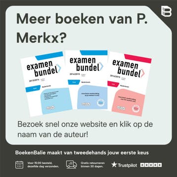 Examenbundel Vwo Nederlands 2013/2014 - P. Merkx, Verzenden, Gelezen, P. Merkx