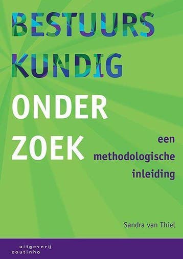 9789046904817 Bestuurskundig onderzoek | Tweedehands, Verzenden, Zo goed als nieuw, Sandra van Thiel