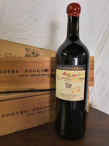 1998 Podere Poggio Scalette, Il Carbonaione - Toscane - 1, Nieuw