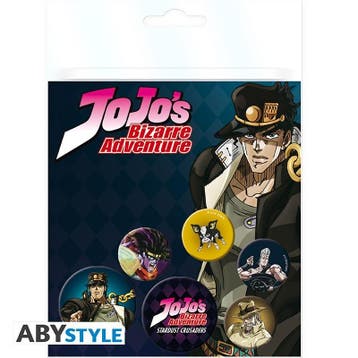 Jojos Bizarre Adventure Characters Badge Pack (6x), Ophalen of Verzenden, Nieuw