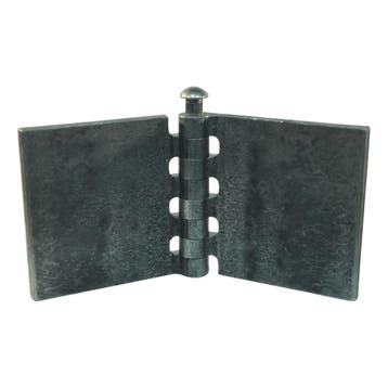 Novio Recht portierscharnier met rvs pen 80 x 80mm, Auto diversen, Ophalen of Verzenden, Nieuw