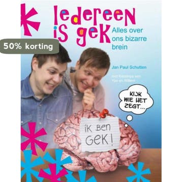 Iedereen is gek! - Jan Paul Schutten 9789059083851, Boeken, Verzenden, Zo goed als nieuw, Jan Paul Schutten
