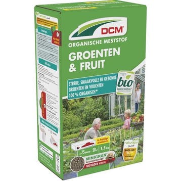 Groenten en fruit mest | DCM | 1.5 kg, Verzenden
