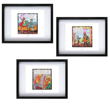 Hergé - Moulinsart - Tintin - Ensemble de 3 tirés à part -, Nieuw