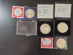 Nederland. 10 Gulden 1982/1995 (4 coins), Postzegels en Munten