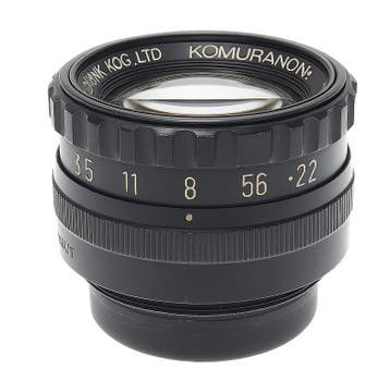 Vergrotingslens 50mm F/3.5 Komuranon-E voor M39 (In doos), Verzenden, Zo goed als nieuw