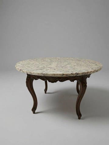 Salontafel - Antieke Victoriaanse Rococo Revival-stijl