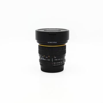 Samyang AE 8mm f3.5 Fisheye DX voor Nikon (occ_5210), Ophalen of Verzenden, Gebruikt