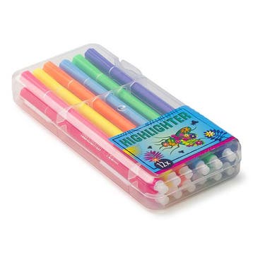 Highlighters | 12 stuks, Hobby en Vrije tijd, Verzenden, Nieuw