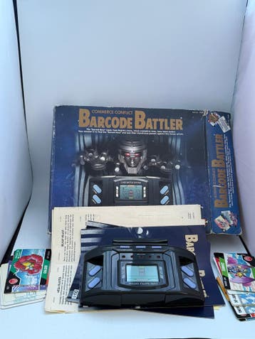 Barcode Battler (compleet met doos, kaarten en handleidingen, Spelcomputers en Games, Verzenden, Gebruikt